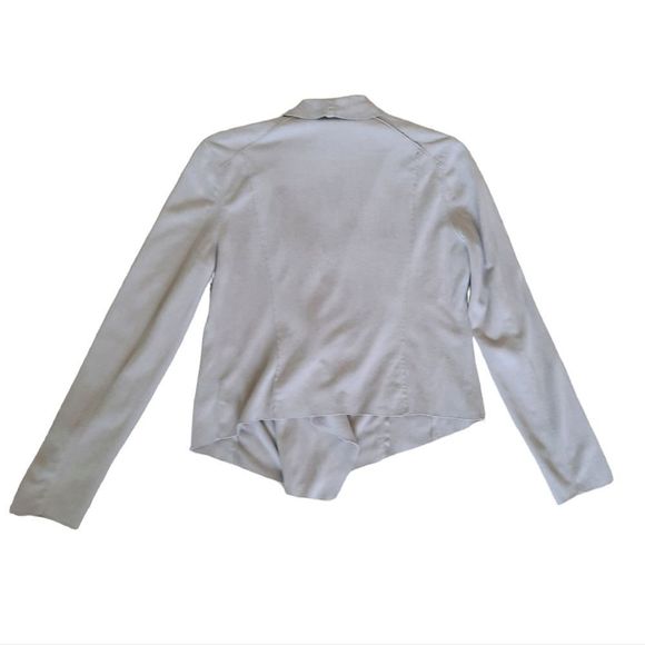 Blank NYC | Faux Suede Jacket Size Medium Light Gray - Picture 8 of 12